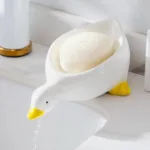 Porte Savon Canard Blanc