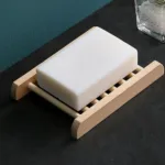 Porte Savon Douche Bois