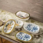 Porte Savon en Porcelaine