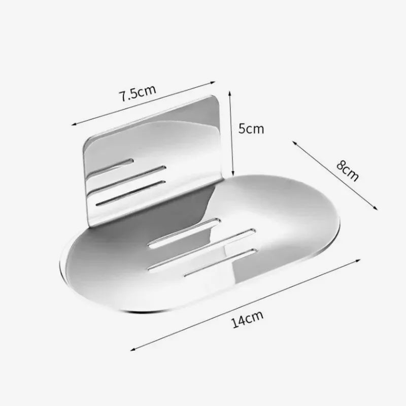 Porte Savon Inox Mural – Image 5