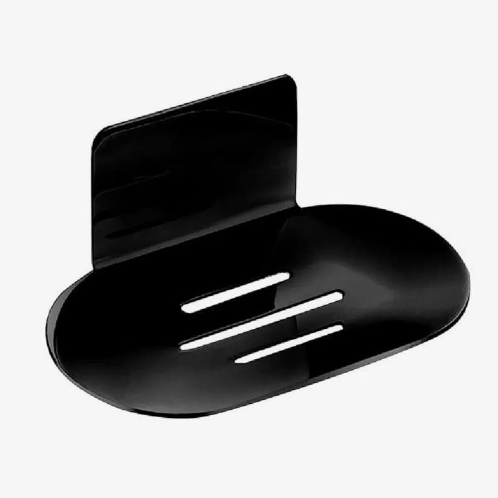 Porte Savon Inox Mural Noir