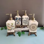 Porte Savon Liquide Vintage