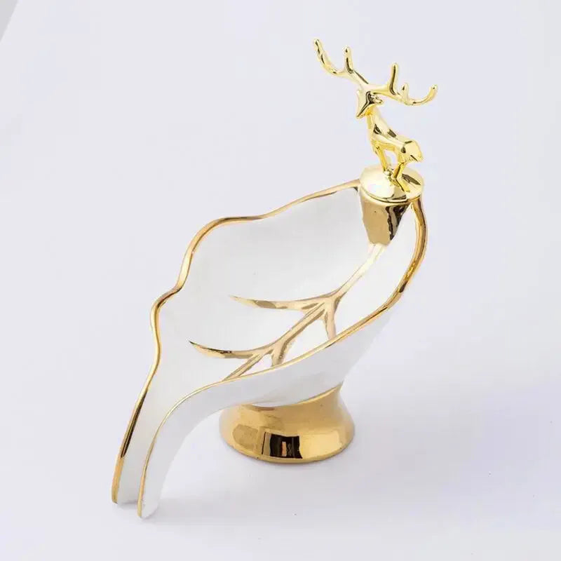 Porte Savon Luxe Blanc