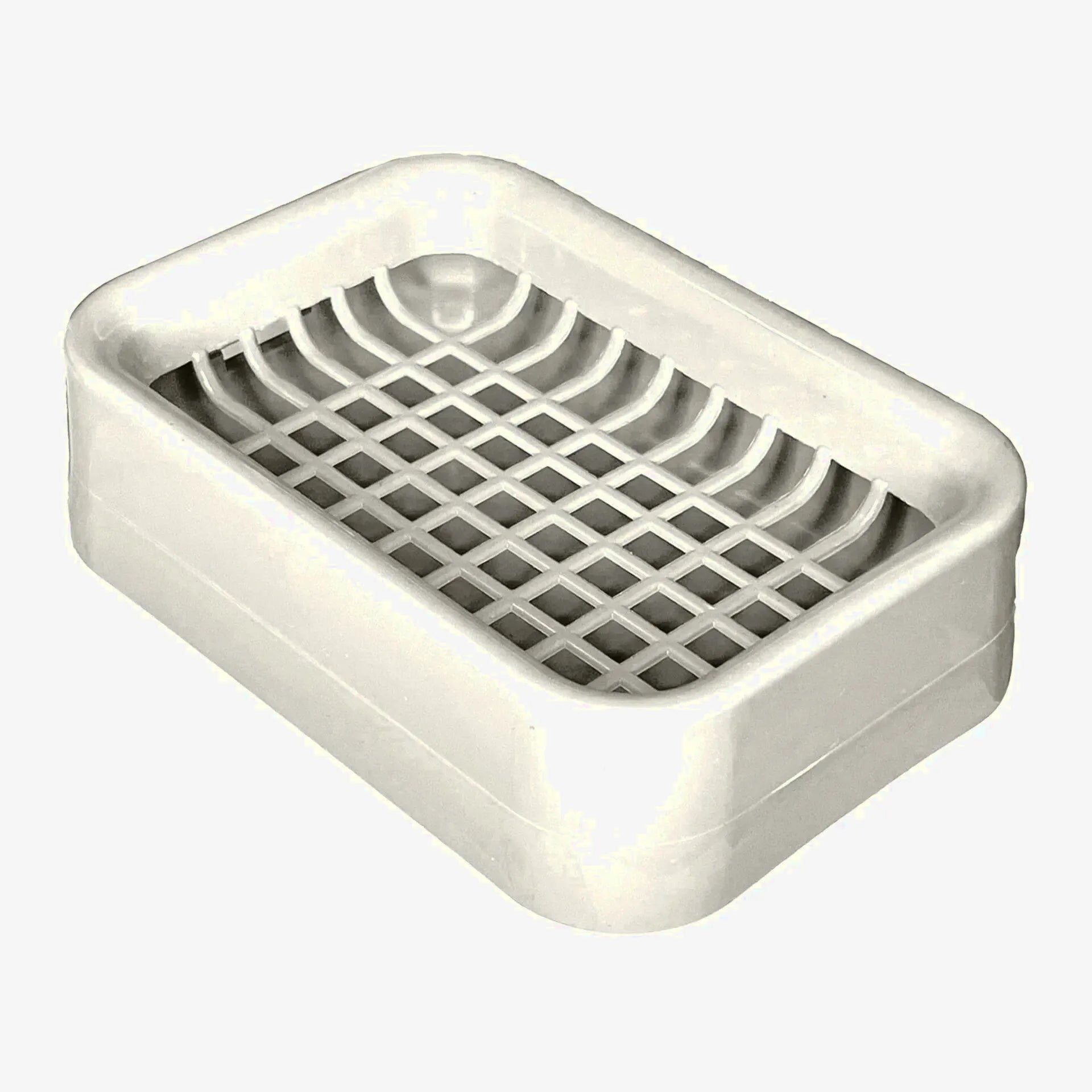 Porte Savon Rectangulaire Blanc