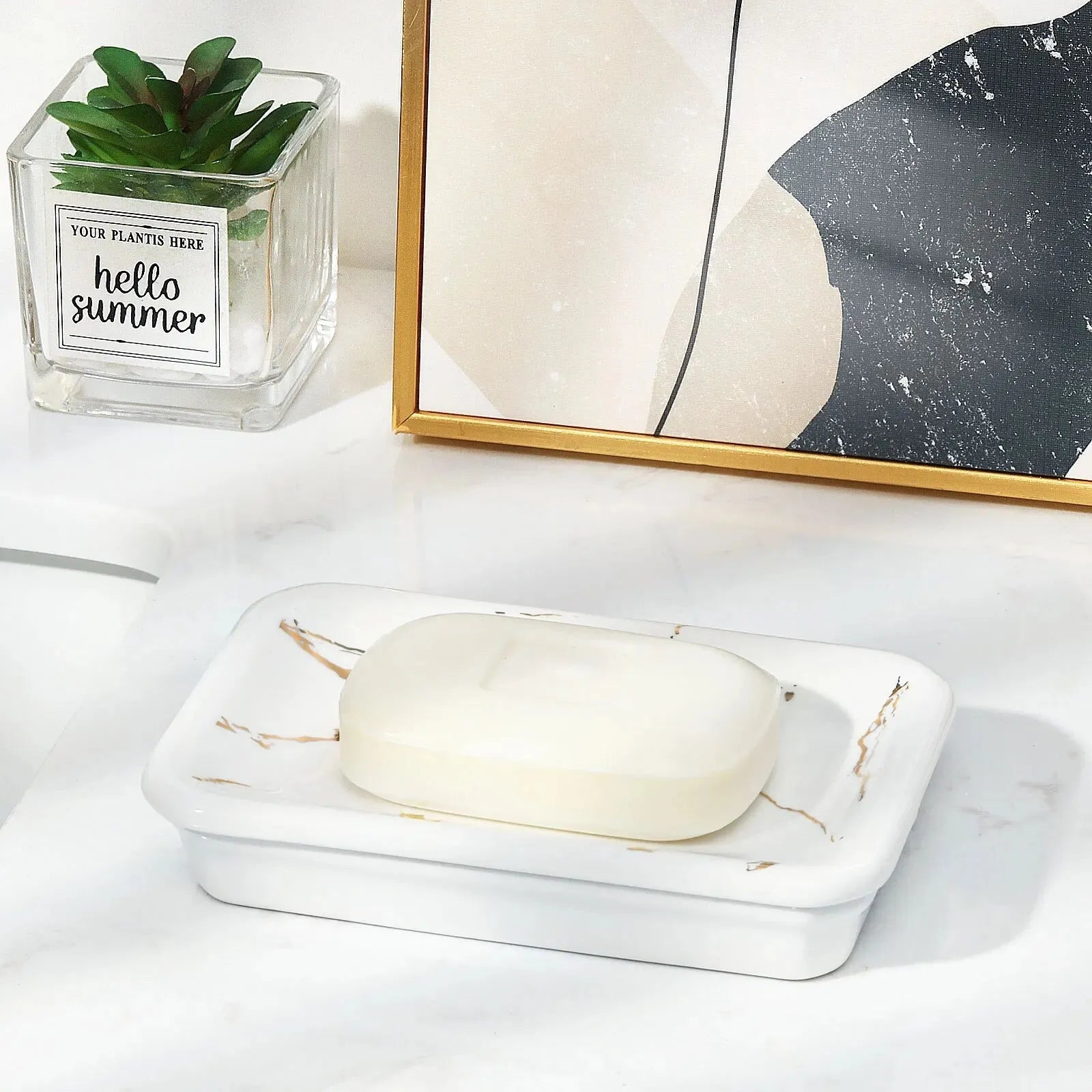 Porte Savon Blanc – Image 2