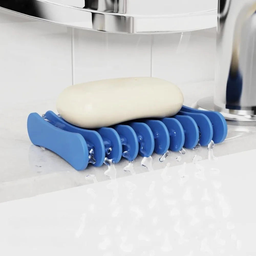 Porte Savon Bleu