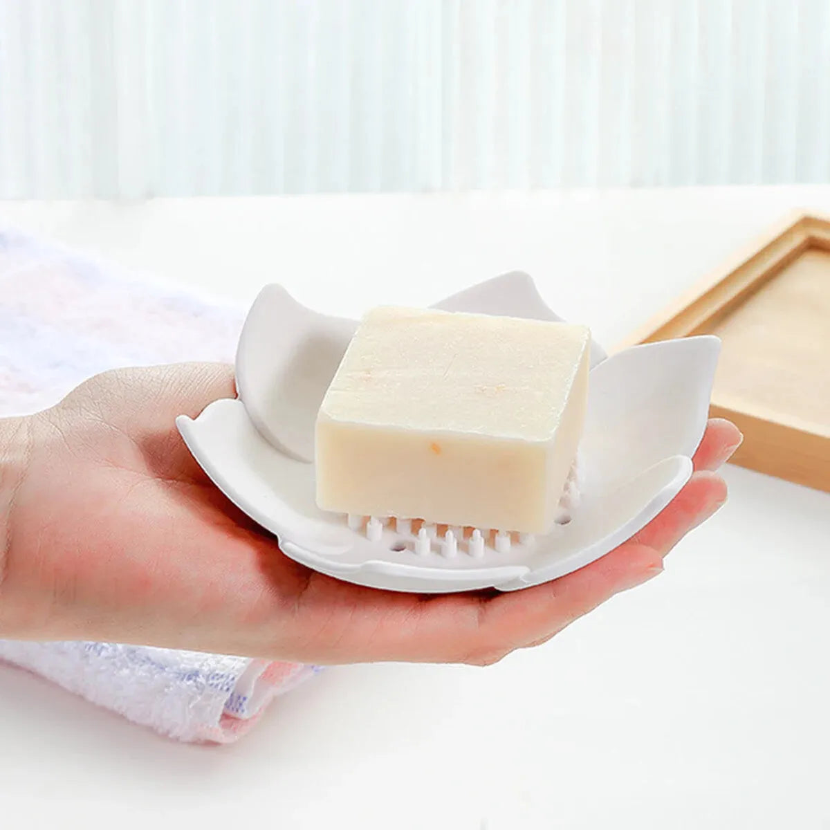 Porte Savon Fleur – Image 2
