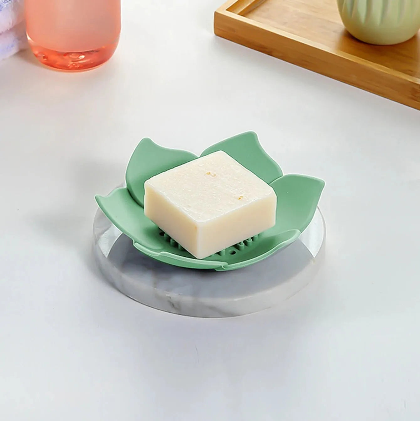Porte Savon Fleur – Image 4