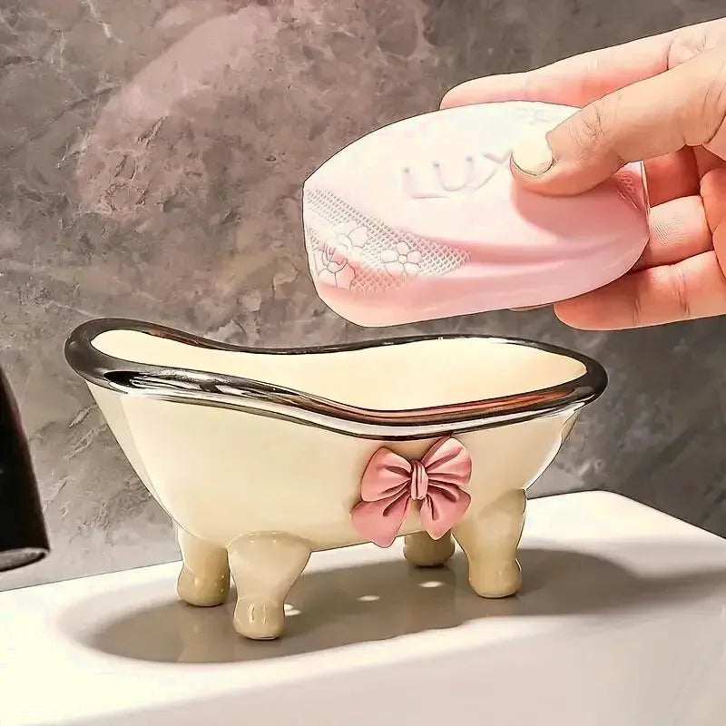 Porte Savon Forme Baignoire