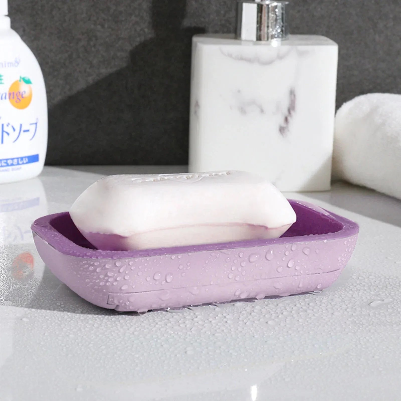 Porte Savon Violet – Image 2